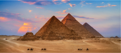 The Giza Pyramids